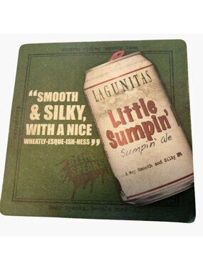 Lagunitas A Little Sumpin Sumpin IPA Beer Coaster